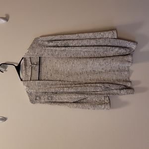Tan Cream Vanity Cardigan